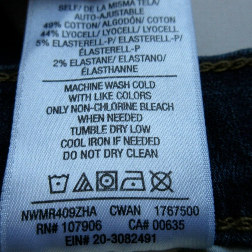 NWT HUDSON Natalie Super Skinny in Crystal Wand Raw Hem Stretch Ankle Jeans 25 - Picture 4 of 6